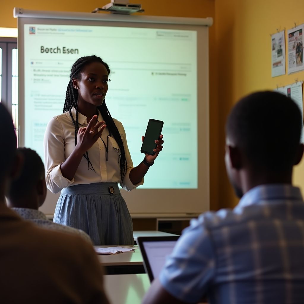Naturistic founders in first classroom