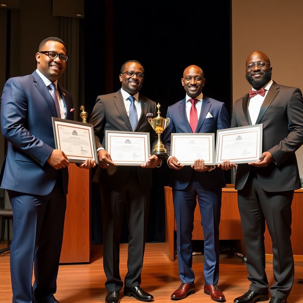 Award ceremony recognition