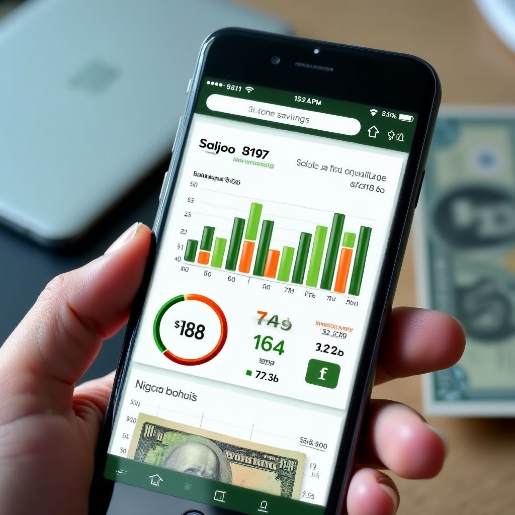 Automated savings visualization