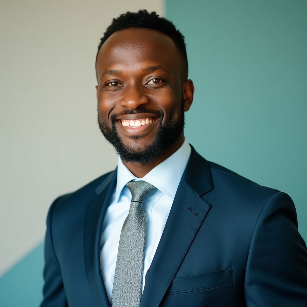 Finance instructor Kwame Osei