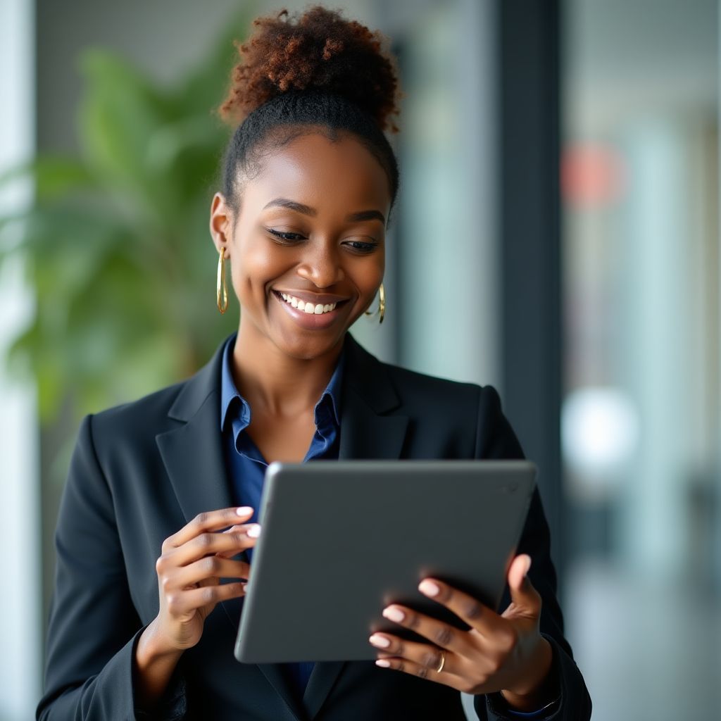 Finance instructor Abena Mensah