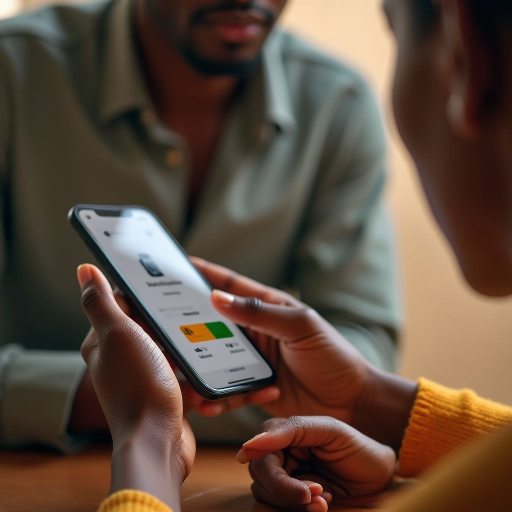 Mobile banking basics training